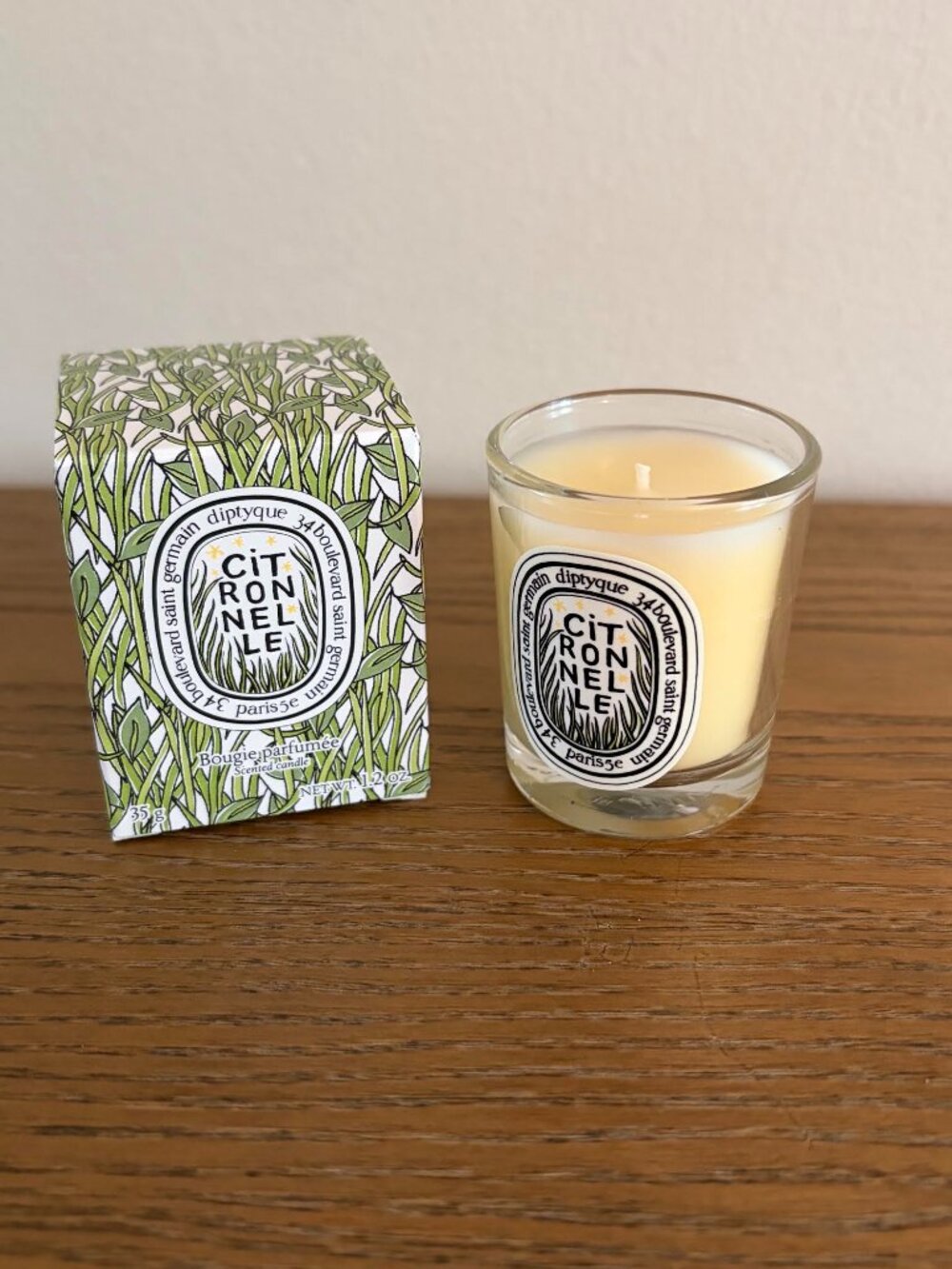 Diptyque Citronelle (Lemongrass) Candle NEW